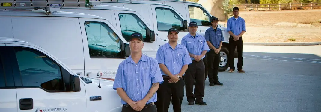 KIC Refrigeration crew ready for Mini Split Repair jobs across Solana Beach